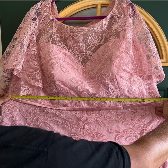 JJ House pink sequins WOMENS 26/28 With lace and sequins all over built …🫶 - Picture 6 of 10